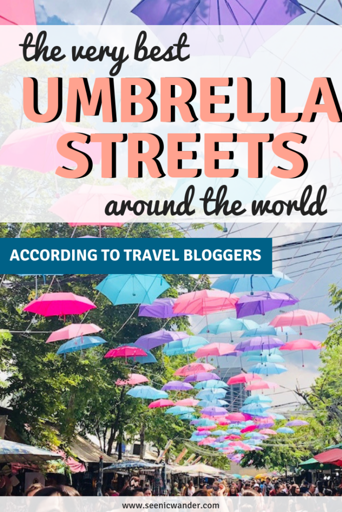 Best Umbrella Streets Around the World - According to Travel Bloggers
