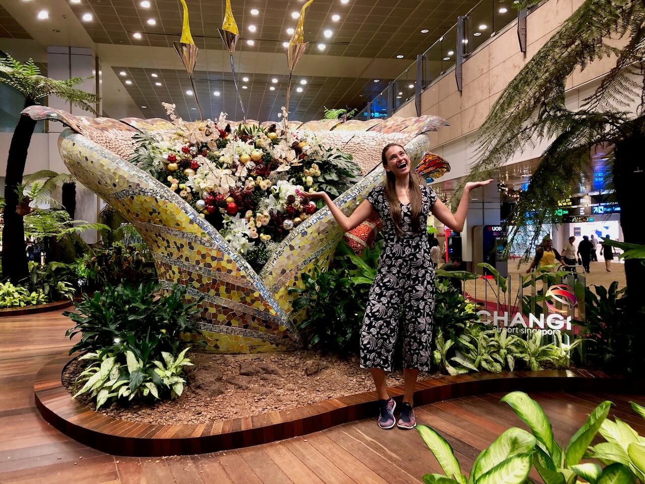Enchanted Garden in the Singapore Airport | Things to do in the Singapore Airport 