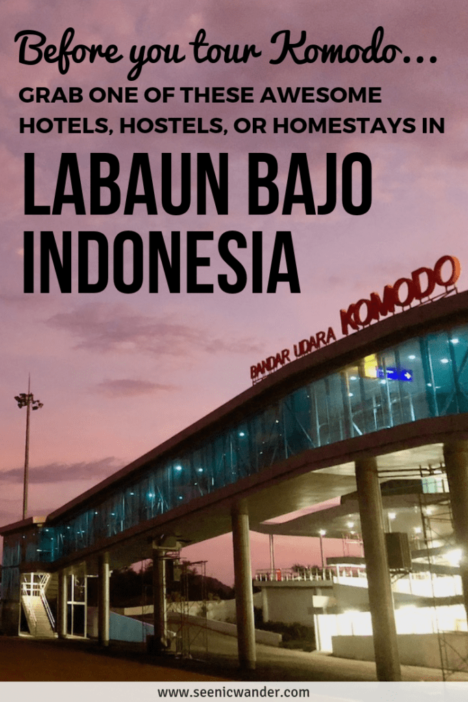 where to stay in Labuan Bajo indonesia
