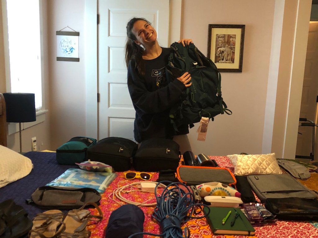 backpacking essentials asia | Female packing list for southeast Asia carry on