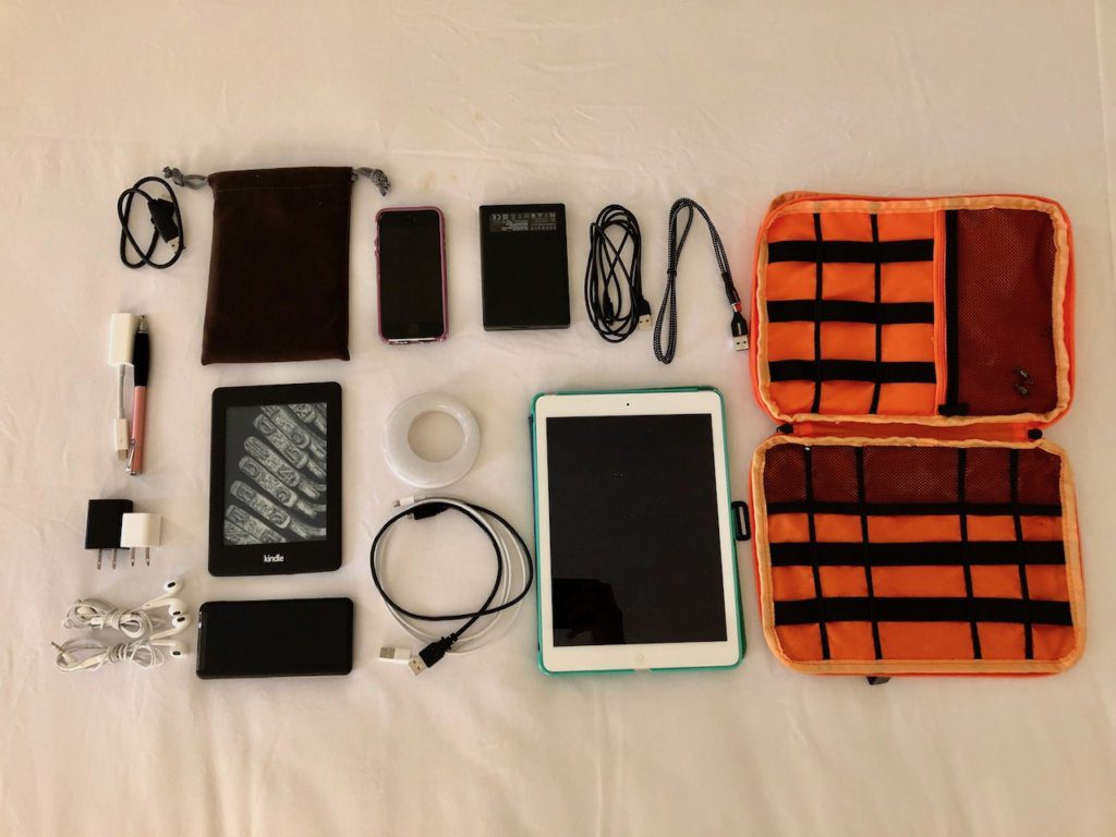 Electronics Travel Organizer Bag