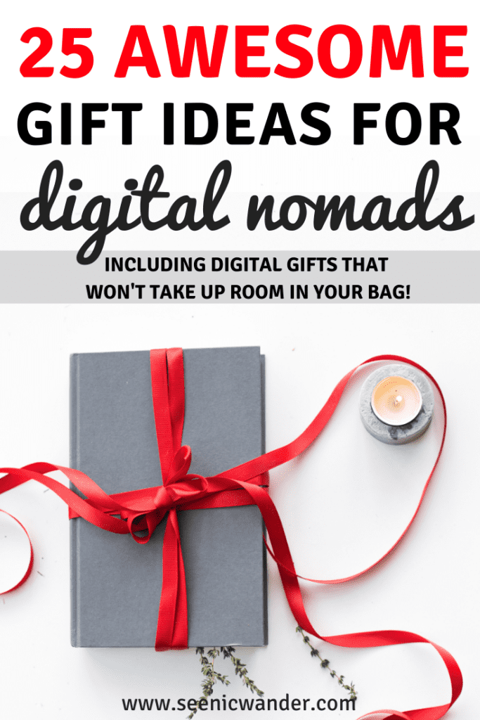 The Ultimate Holiday Gift Guide for Digital Nomads | Best Travel Gifts | Travel Gift Inspiration | Digital Holiday Gifts | Long-Term Travel Gifts | Digital Gifts for Travelers