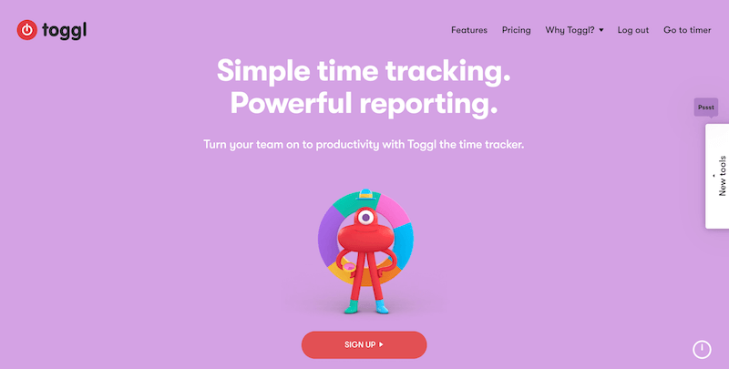 Stay productive while working from home with toggl