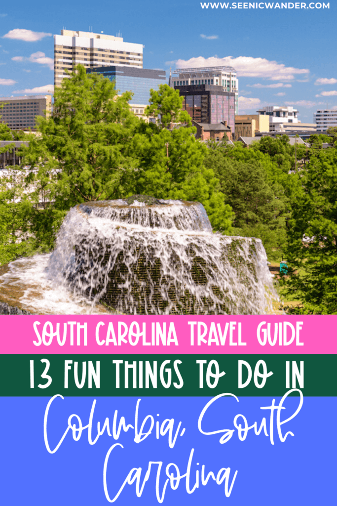 South Carolina Travel Guide, what to do in columbia south carolina