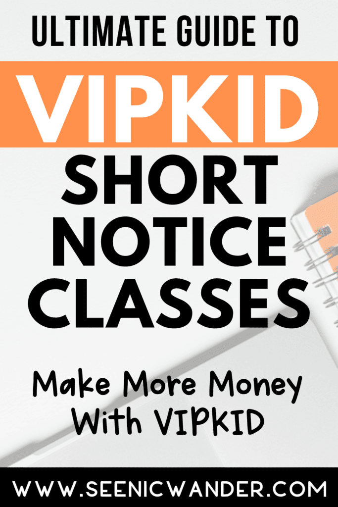 the ultimate guide to vipkid short notice classes and 24 hour bookings for new vipkid teachers