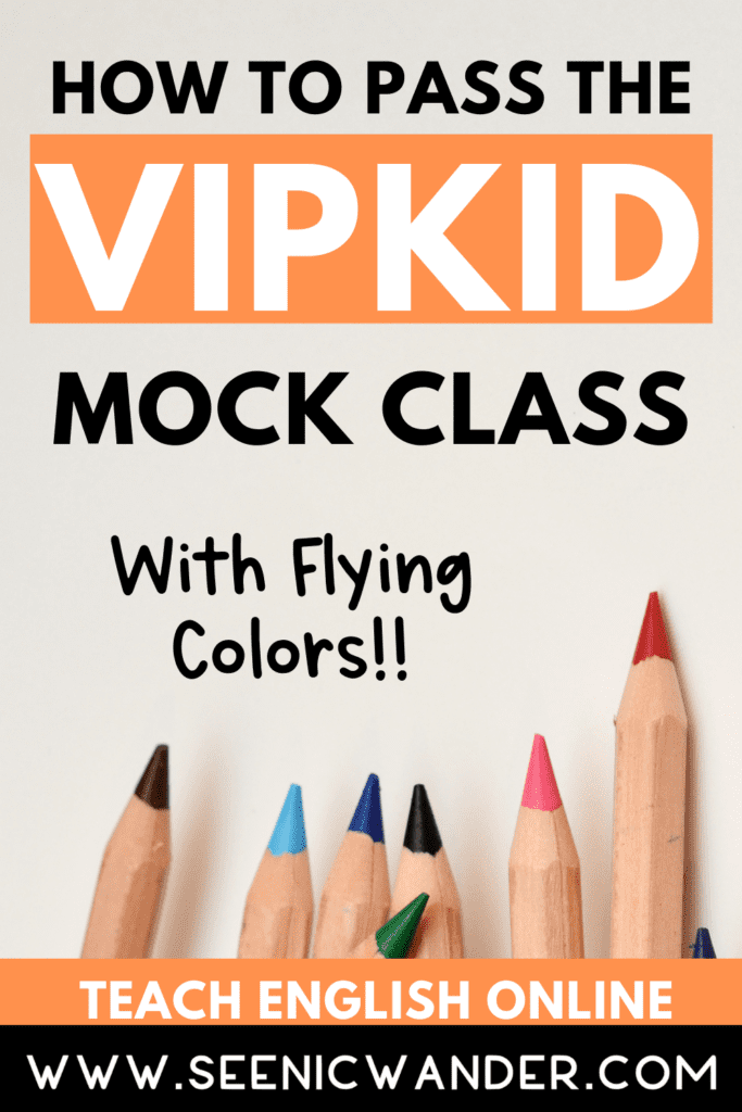 how to pass the vipkid mock class