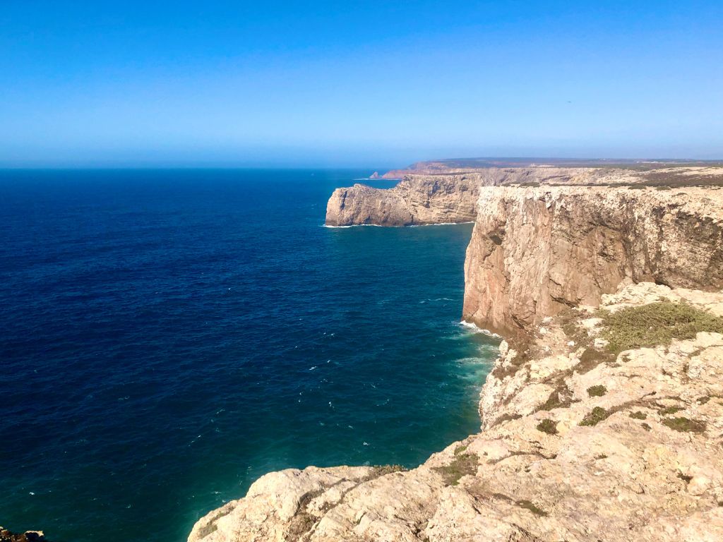 The view from the light house at the end of the world in Sagres, a must see in Portugal off the beaten path
