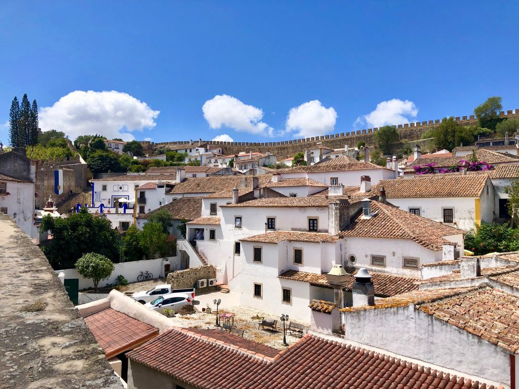 The ancient walled city of Obidos is the perfect place to explore Portugal off the beaten path